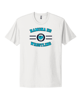 Ramona HS Wrestling Curve - Mens Select Cotton T-Shirt