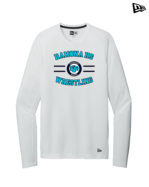 Ramona HS Wrestling Curve - New Era Performance Long Sleeve