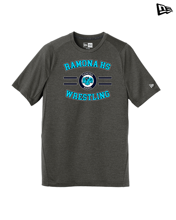Ramona HS Wrestling Curve - New Era Performance Shirt
