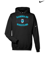 Ramona HS Wrestling Curve - Nike Club Fleece Hoodie