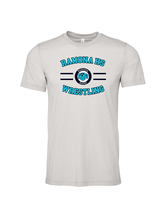 Ramona HS Wrestling Curve - Tri-Blend Shirt