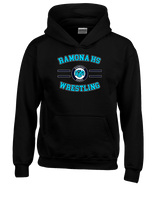 Ramona HS Wrestling Curve - Unisex Hoodie