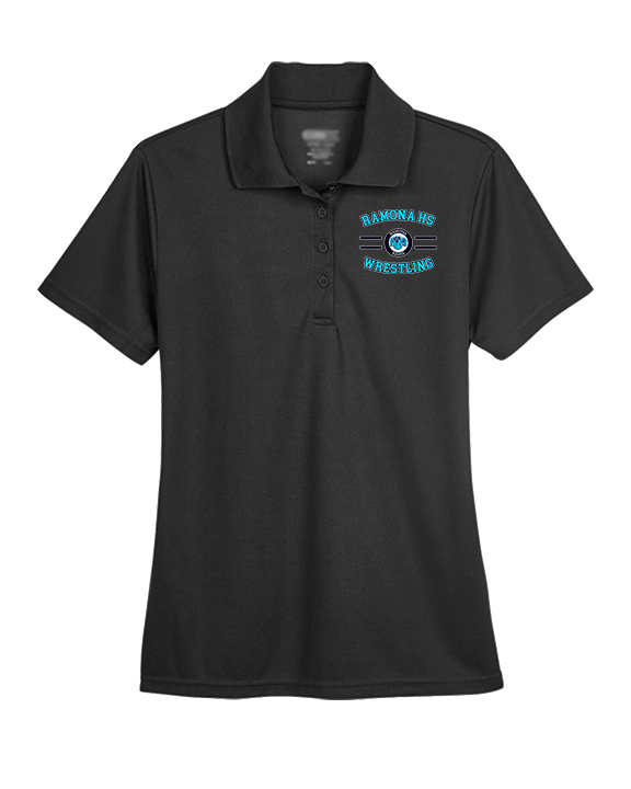 Ramona HS Wrestling Curve - Womens Polo