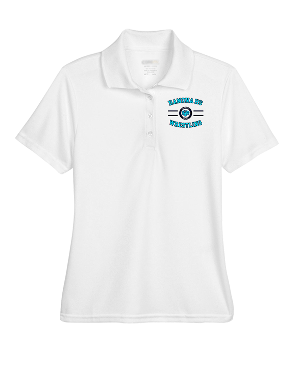 Ramona HS Wrestling Curve - Womens Polo