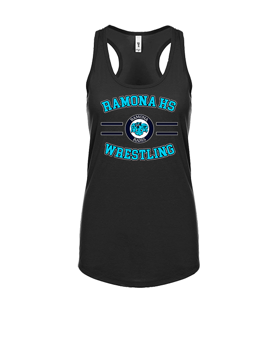 Ramona HS Wrestling Curve - Womens Tank Top