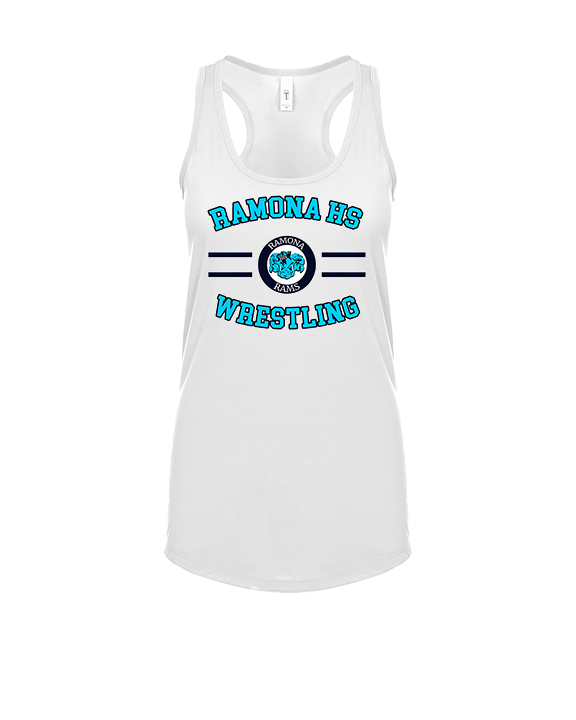 Ramona HS Wrestling Curve - Womens Tank Top