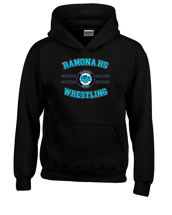 Ramona HS Wrestling Curve - Youth Hoodie