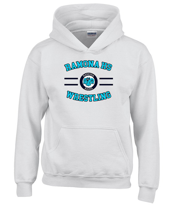 Ramona HS Wrestling Curve - Youth Hoodie