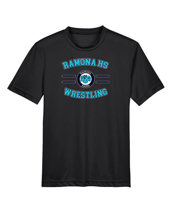 Ramona HS Wrestling Curve - Youth Performance Shirt