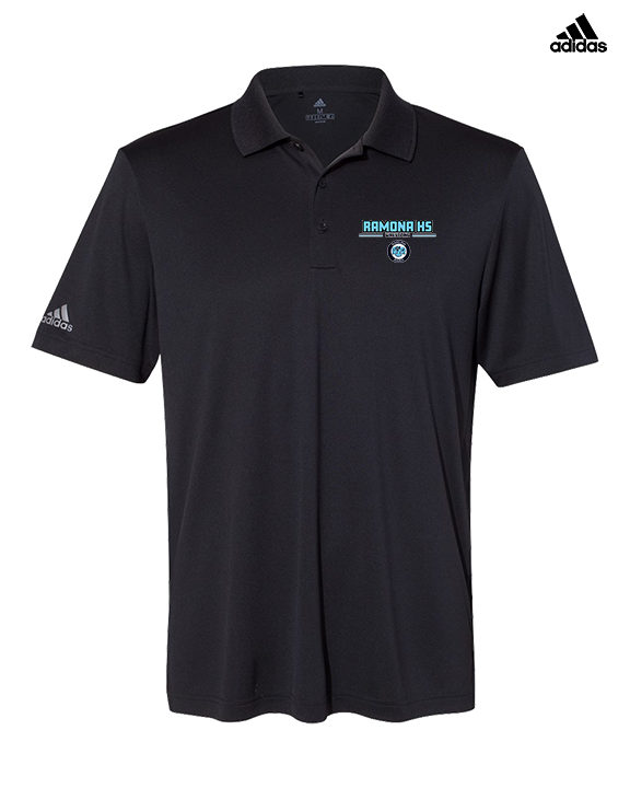 Ramona HS Wrestling Keen - Mens Adidas Polo
