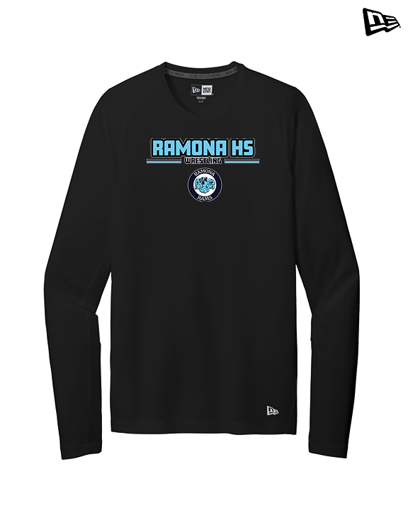 Ramona HS Wrestling Keen - New Era Performance Long Sleeve