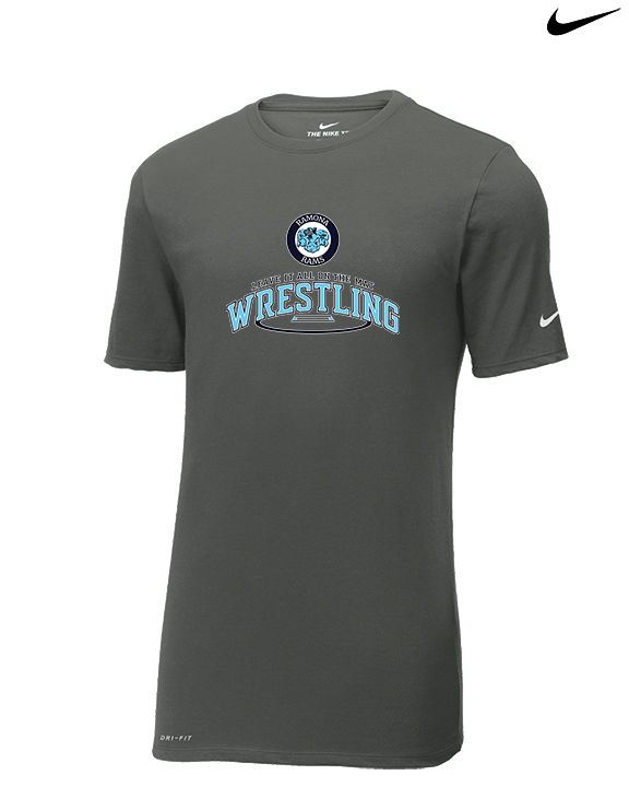 Ramona HS Wrestling Leave It - Mens Nike Cotton Poly Tee
