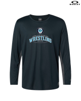 Ramona HS Wrestling Leave It - Mens Oakley Longsleeve