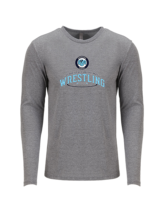 Ramona HS Wrestling Leave It - Tri-Blend Long Sleeve
