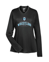 Ramona HS Wrestling Leave It - Womens Performance Longsleeve