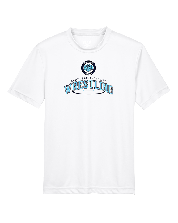 Ramona HS Wrestling Leave It - Youth Performance Shirt