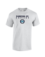 Ramona HS Wrestling Stacked - Cotton T-Shirt