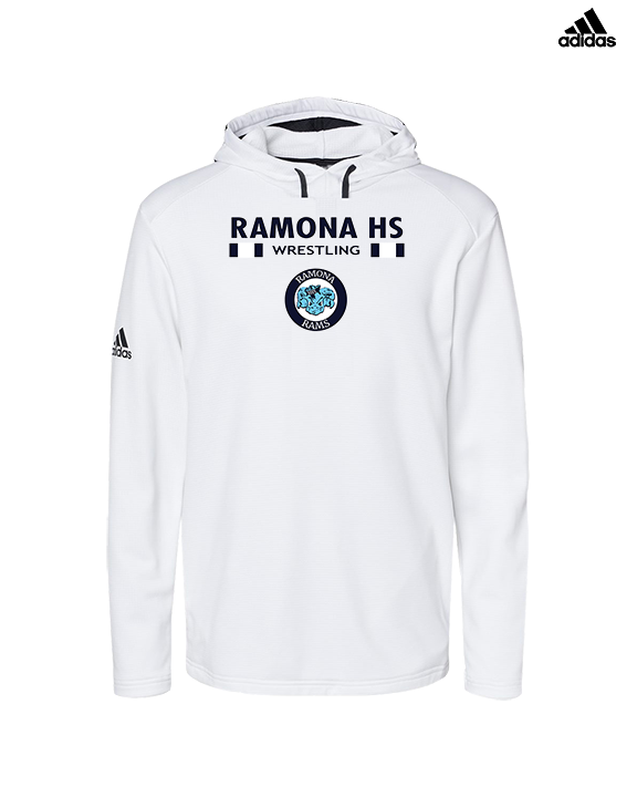 Ramona HS Wrestling Stacked - Mens Adidas Hoodie