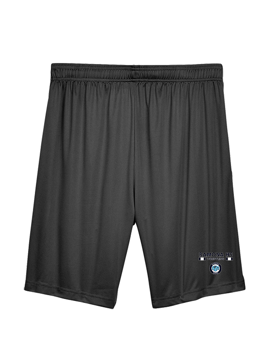 Ramona HS Wrestling Stacked - Mens Training Shorts with Pockets