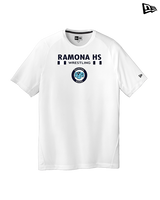 Ramona HS Wrestling Stacked - New Era Performance Shirt