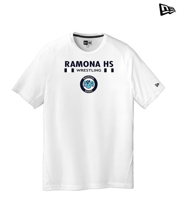 Ramona HS Wrestling Stacked - New Era Performance Shirt