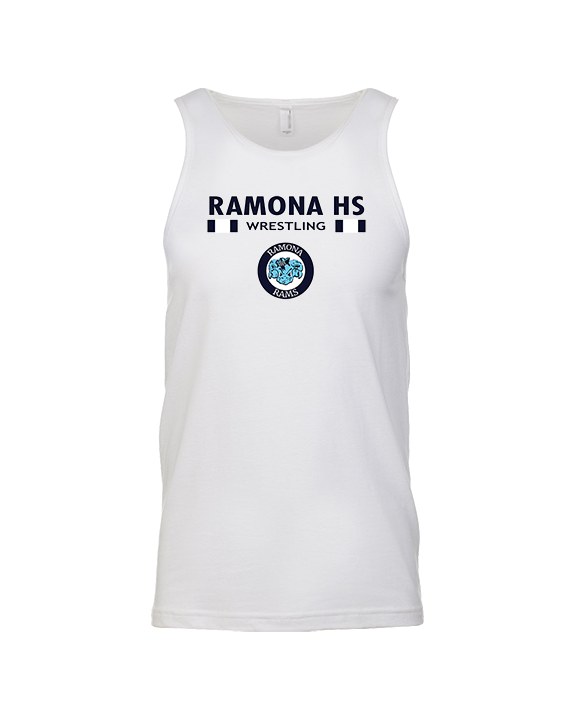 Ramona HS Wrestling Stacked - Tank Top