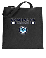 Ramona HS Wrestling Stacked - Tote