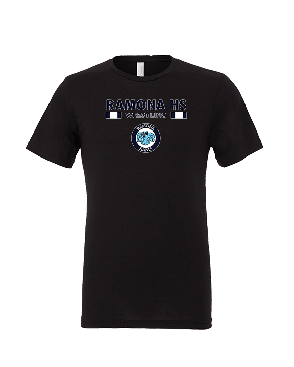 Ramona HS Wrestling Stacked - Tri-Blend Shirt