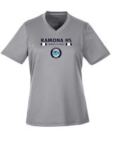 Ramona HS Wrestling Stacked - Womens Performance Shirt