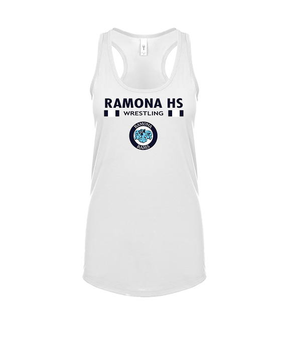 Ramona HS Wrestling Stacked - Womens Tank Top