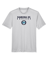 Ramona HS Wrestling Stacked - Youth Performance Shirt