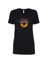 Rancho Buena School Logo - Women’s V-Neck