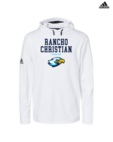 Rancho Christian HS Girls Soccer Block - Adidas Men's Hooded Sweatshirt