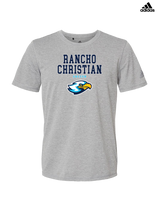 Rancho Christian HS Girls Soccer Block - Adidas Men's Performance Shirt