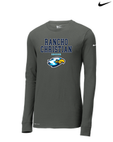 Rancho Christian HS Girls Soccer Block - Nike Dri-Fit Poly Long Sleeve