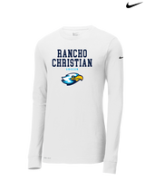 Rancho Christian HS Girls Soccer Block - Nike Dri-Fit Poly Long Sleeve