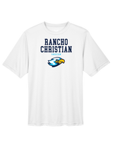 Rancho Christian HS Girls Soccer Block - Performance T-Shirt