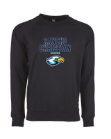 Rancho Christian HS Girls Soccer Block - Crewneck Sweatshirt