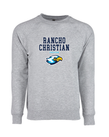 Rancho Christian HS Girls Soccer Block - Crewneck Sweatshirt
