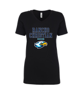 Rancho Christian HS Girls Soccer Block - Womens V-Neck