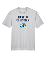 Rancho Christian HS Girls Soccer Block - Youth Performance T-Shirt