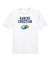 Rancho Christian HS Girls Soccer Block - Youth Performance T-Shirt