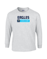 Rancho Christian HS Girls Soccer Pennant - Mens Basic Cotton Long Sleeve