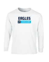 Rancho Christian HS Girls Soccer Pennant - Mens Basic Cotton Long Sleeve