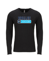 Rancho Christian HS Girls Soccer Pennant - Tri Blend Long Sleeve