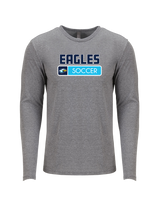 Rancho Christian HS Girls Soccer Pennant - Tri Blend Long Sleeve