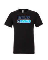 Rancho Christian HS Girls Soccer Pennant - Mens Tri Blend Shirt