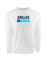 Rancho Christian HS Girls Soccer Pennant - Crewneck Sweatshirt