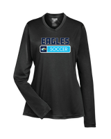 Rancho Christian HS Girls Soccer Pennant - Womens Performance Long Sleeve