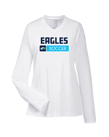 Rancho Christian HS Girls Soccer Pennant - Womens Performance Long Sleeve